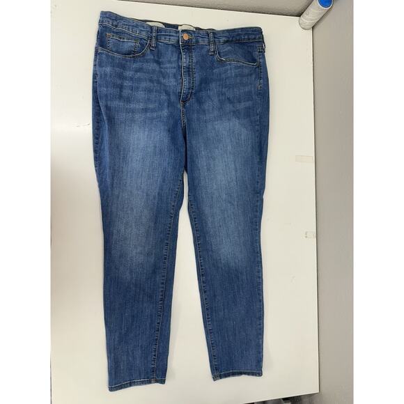 Universal Threads Womens Jeans Size 18/34R High Rise Skinny Denim - Picture 2 of 12